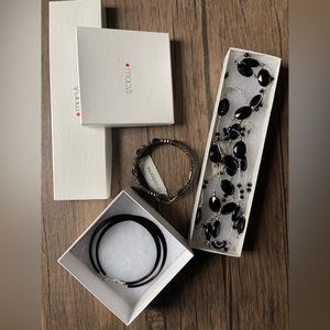 NWT: A Liz Claiborne set with an Alfani Sliver Necklace.